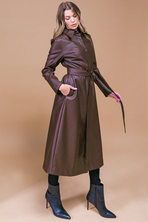 what-a-wonderful-day-leather-midi-coat Flying Tomato-Sophia's Style-5